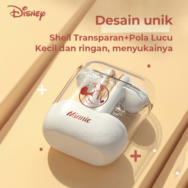 Disney TZW1 Tai Nghe Bluetooth 5.3 Không Dây Có Mic Hai Chế Độ Cảm Ứng
