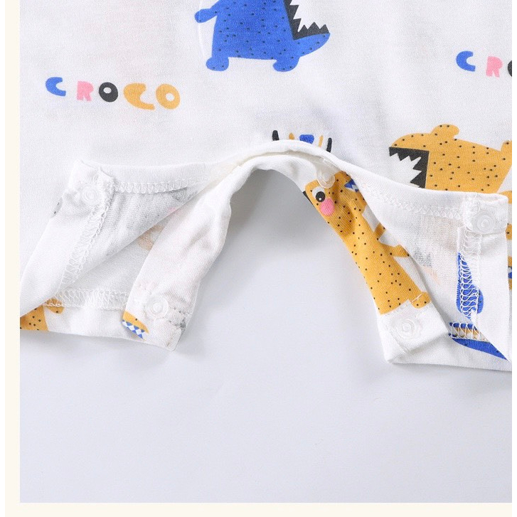 Bộ Liền Thân Body Đùi, Bodysuit Sơ Sinh Ba Lỗ 100% Cotton Thoáng Mát Cho Bé Trai Bé Gái Từ 3-14kg, Hàng Nhập Quảng Châu