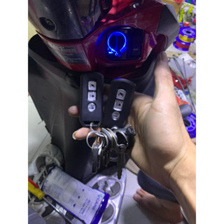 Bộ Khóa Smartkey Xe Honda Vision Dòng Slock Remote 3 Nút Ổ Núm Honda Chính Hãng