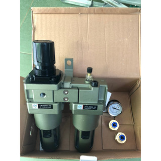 Bộ lọc hơi nước CIM đôi to cho máy nén khí 5000-3.3Kg- Bộ lọc hơi đôi cho máy hơi, hoặc phòng sơn Cim CAW5000-04