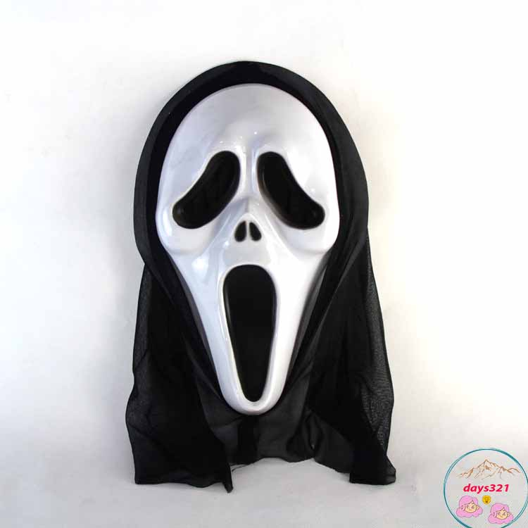 Mặt Nạ Hóa Trang Halloween Hình Người Dơi Cho Bé Scream Thần Chết Ma Há Miệng hacker