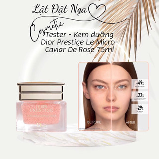 Kem dưỡng Dior Prestige Le Micro-Caviar De Rose 75ml - Tester (  Sản  Phẩm  Chính  Hãng  )