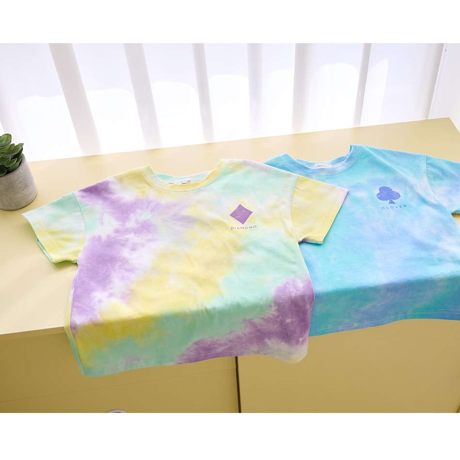 Áo phông hè Bebezoo màu loang cho bé BEC2TS202