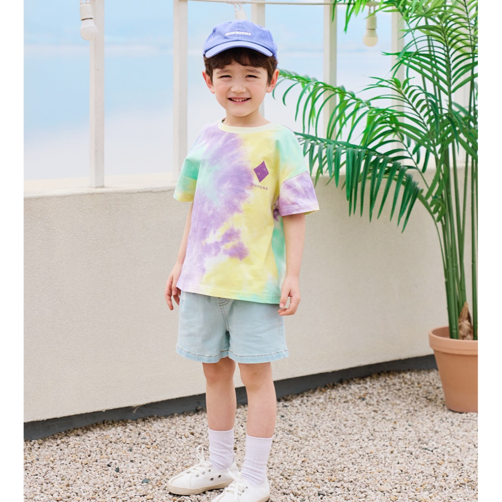 Quần jeans hè Bebezoo màu xanh nhạt cho bé BEC2PT206