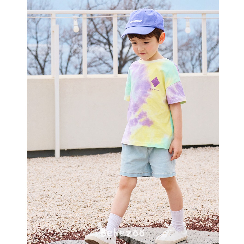 Quần jeans hè Bebezoo màu xanh nhạt cho bé BEC2PT206