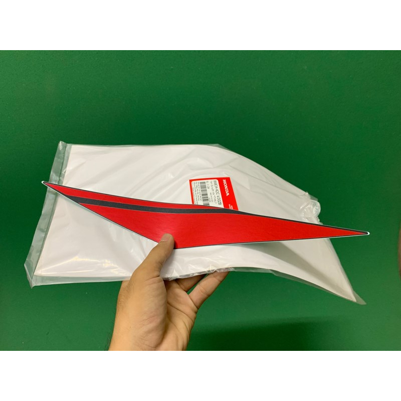 Tem sườn Vision 21 Trái Xe Đen Nhám Bánh trước 16 (Miếng)
