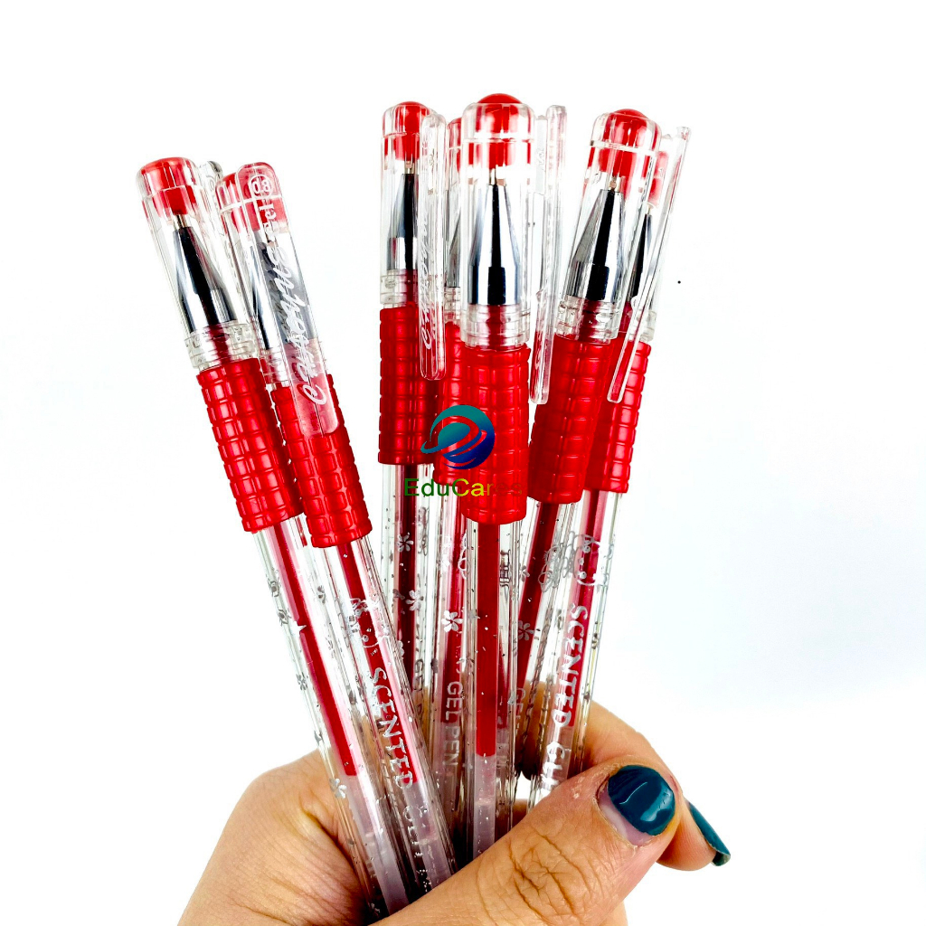 Hộp 12 Bút nhũ Kim Tuyến 301 Viết Thiệp Scented Glitter - 5 Màu Lung Linh