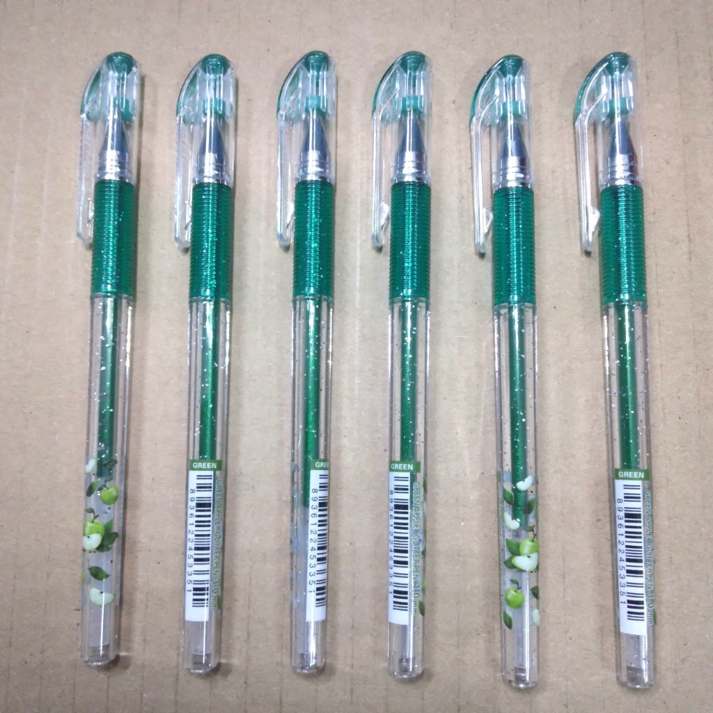 Hộp 12 Bút nhũ Kim Tuyến 301 Viết Thiệp Scented Glitter - 5 Màu Lung Linh