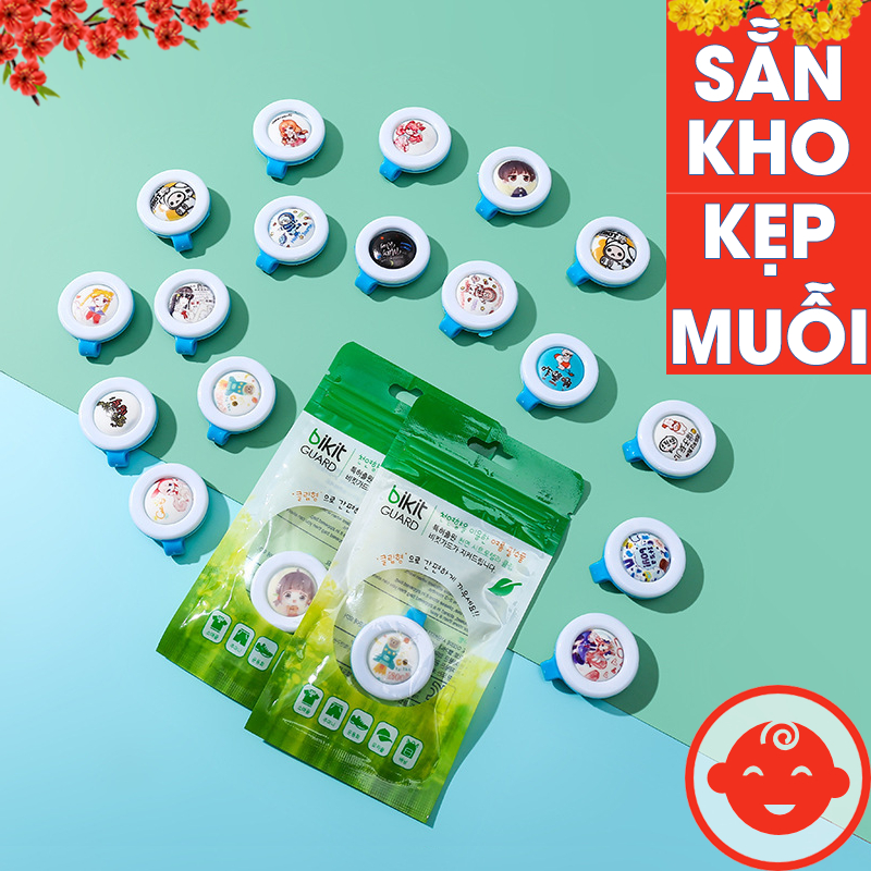Kẹp đuổi muỗi Bikit an toàn cho bé