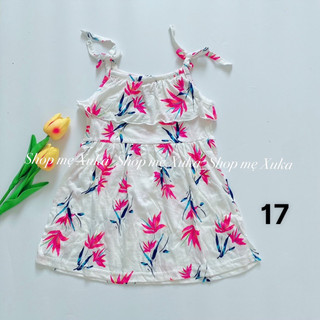 Váy 2 dây thắt nơ bé gái Jumping Beans (link 3)