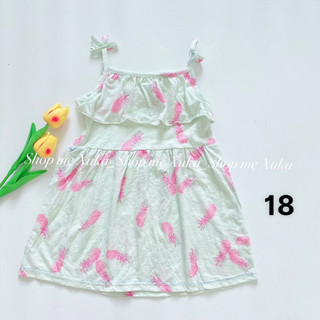 Váy 2 dây thắt nơ bé gái Jumping Beans (link 3)