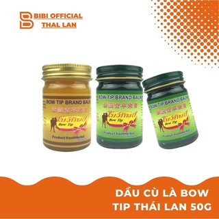 Dầu cù là thảo dược Bow Tip Brand Balm 50g thái lan