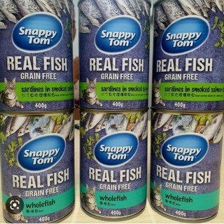 Pate lon SnappyTom Real Fish 400g