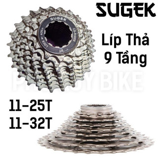 Líp thả 9 tầng dành cho xe đạp road & mtb hiệu sugek