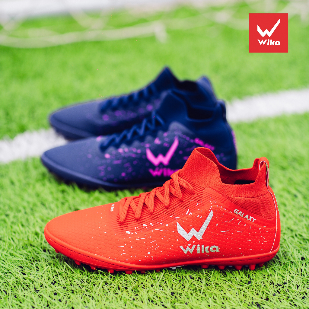 Giày Đá Bóng Wika Galaxy Light Chính Hãng, Giày Bóng Đá Sân Cỏ Nhân Tạo Đã Được Khâu Full Đế Bảo Hành 3 Tháng
