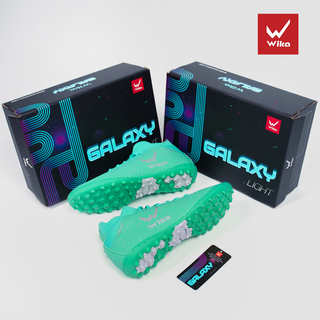 Giày Đá Bóng Wika Galaxy Light Chính Hãng, Giày Bóng Đá Sân Cỏ Nhân Tạo Đã Được Khâu Full Đế Bảo Hành 3 Tháng