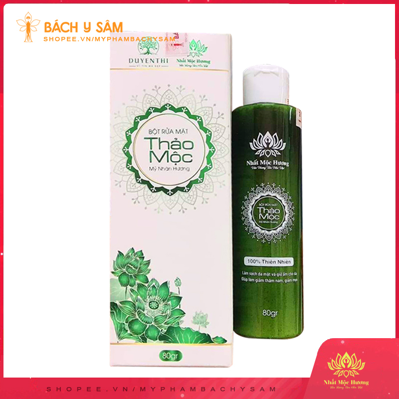 Bột Rửa Mặt Thảo Mộc Mỹ Nhân Hương Duyên Thị Bách Y Sâm