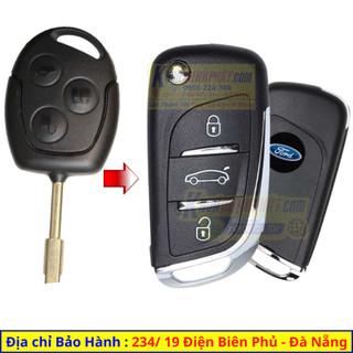 Làm chìa Khoá Độ Gập xe ô tô Ford Transit mẫu V11