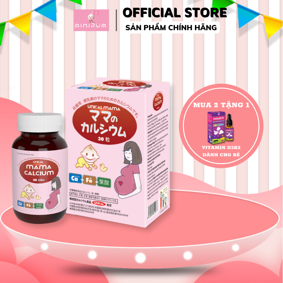 Unical Mama 150g giúp mẹ bổ sung canxi,sắt Pregnawon - K LO NÓNG
