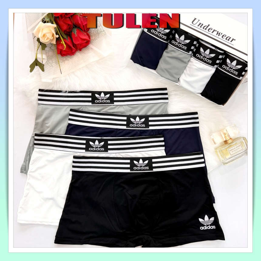Quần lót nam thun lạnh cao cấp kiểu dáng boxer đẹp quần sịp nam đùi mềm mại co dãn thoải mái DAS - TULEN