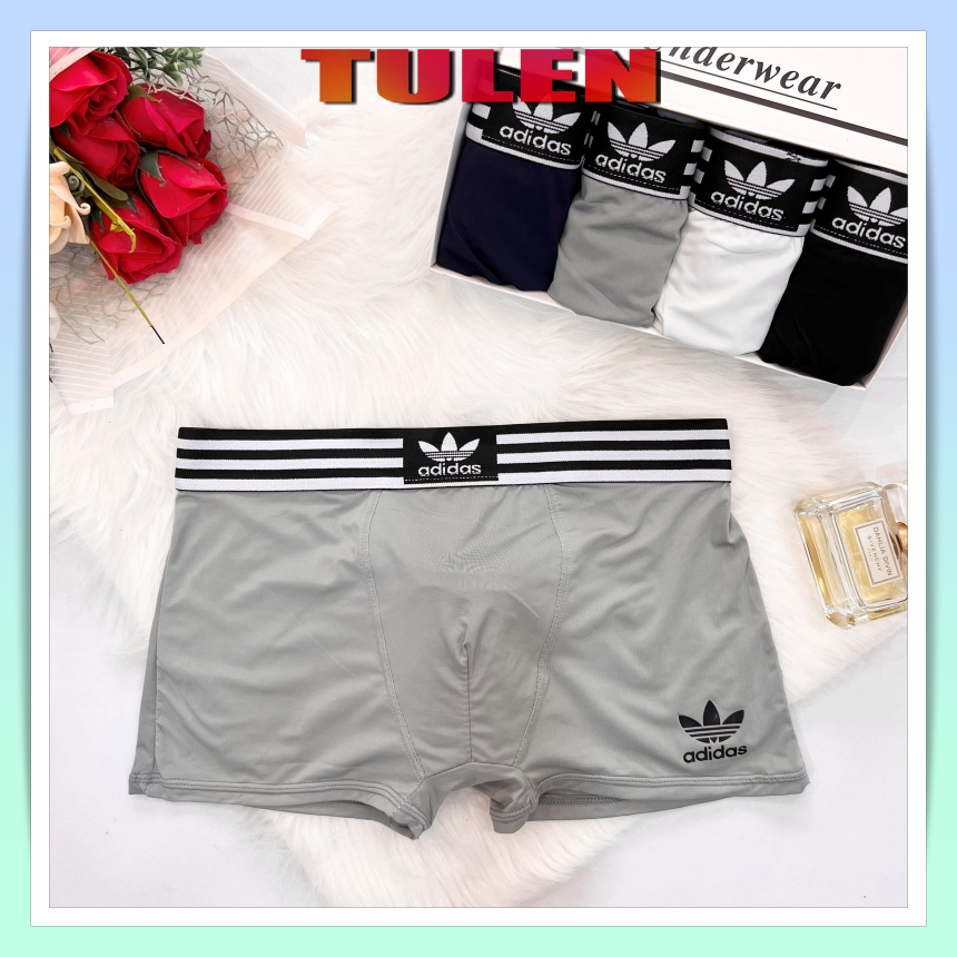Quần lót nam thun lạnh cao cấp kiểu dáng boxer đẹp quần sịp nam đùi mềm mại co dãn thoải mái DAS - TULEN
