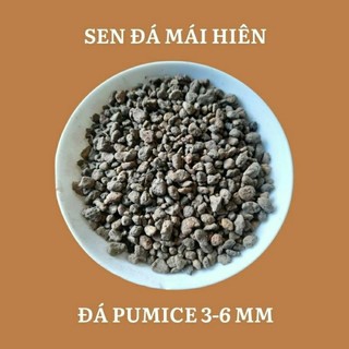Đá pumice 3-6 cm, 1kg, dùng trộn trồng sen đá