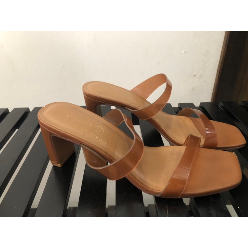 Dép cao gót Chinese Laundry - size 36/36.5 cao 7cm