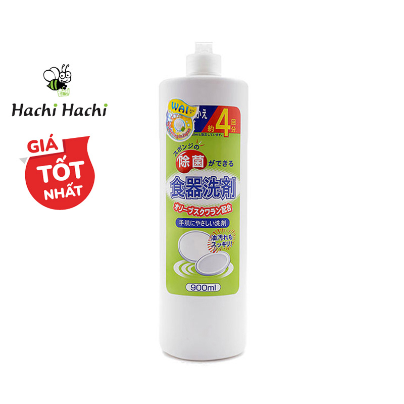 Nước rửa chén Wai (Toyota Tsusho) đậm đặc xanh 900ml - Hachi Hachi Japan Shop