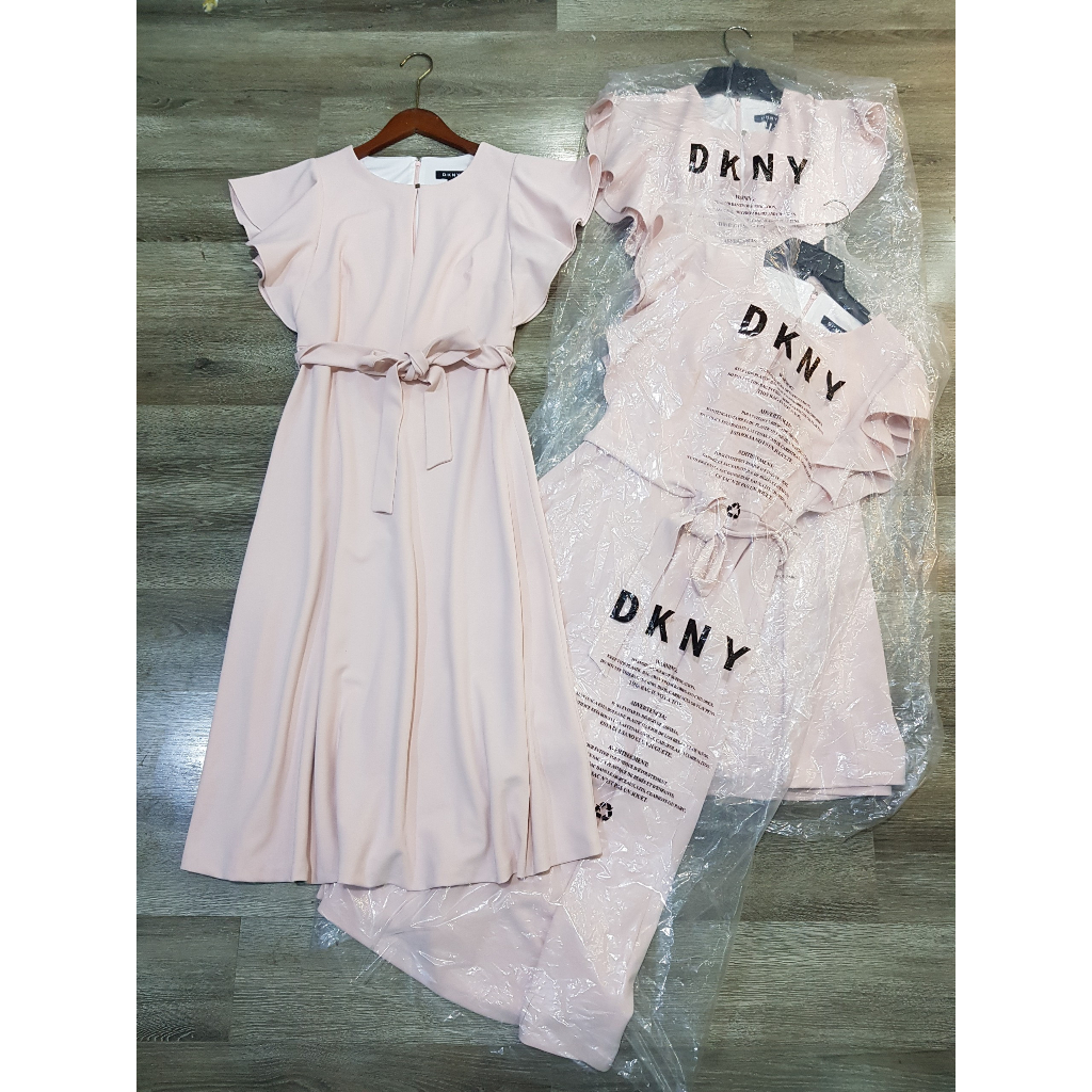 Đầm DKNY xuất xịn màu hồng size 10 (59-62 kg)