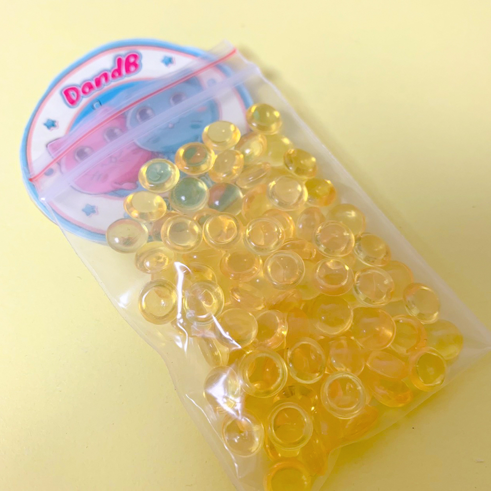 Gói 10gr Hạt Fishbowl Nguyên liệu làm Slime, Trang Trí Slime Siêu Đẹp Đủ Màu