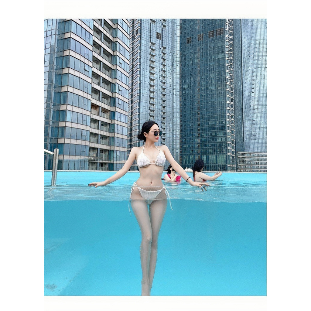 BI02 BIKINI 2 mảnh Basic vân chất siêu đẹp 2023