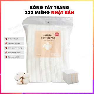 Bông tẩy trang 222 miếng Cao Cấp, Bông tẩy trang cotton pads