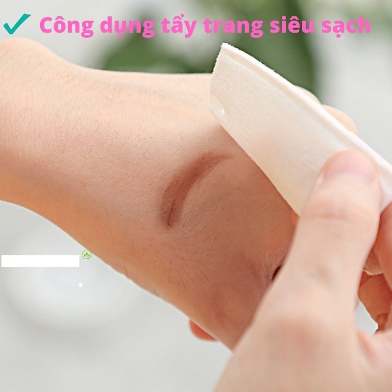 Bông tẩy trang 222 miếng Cao Cấp, Bông tẩy trang cotton pads