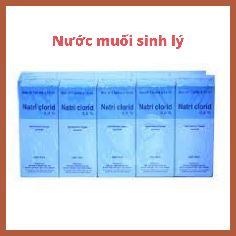 Nước muối sinh lý 0,9% 10ml Bidiphar