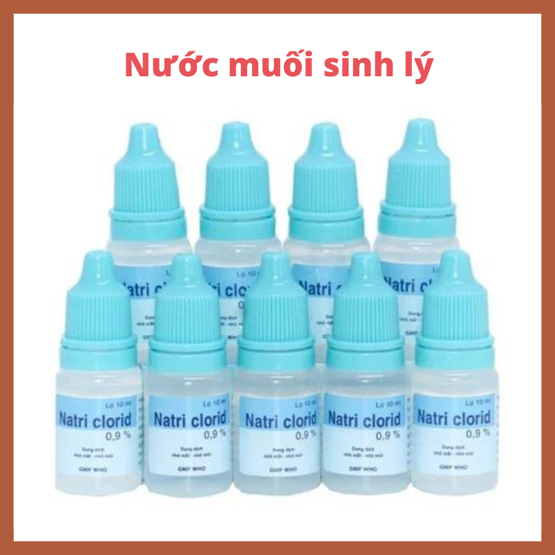 Nước muối sinh lý 0,9% 10ml Bidiphar