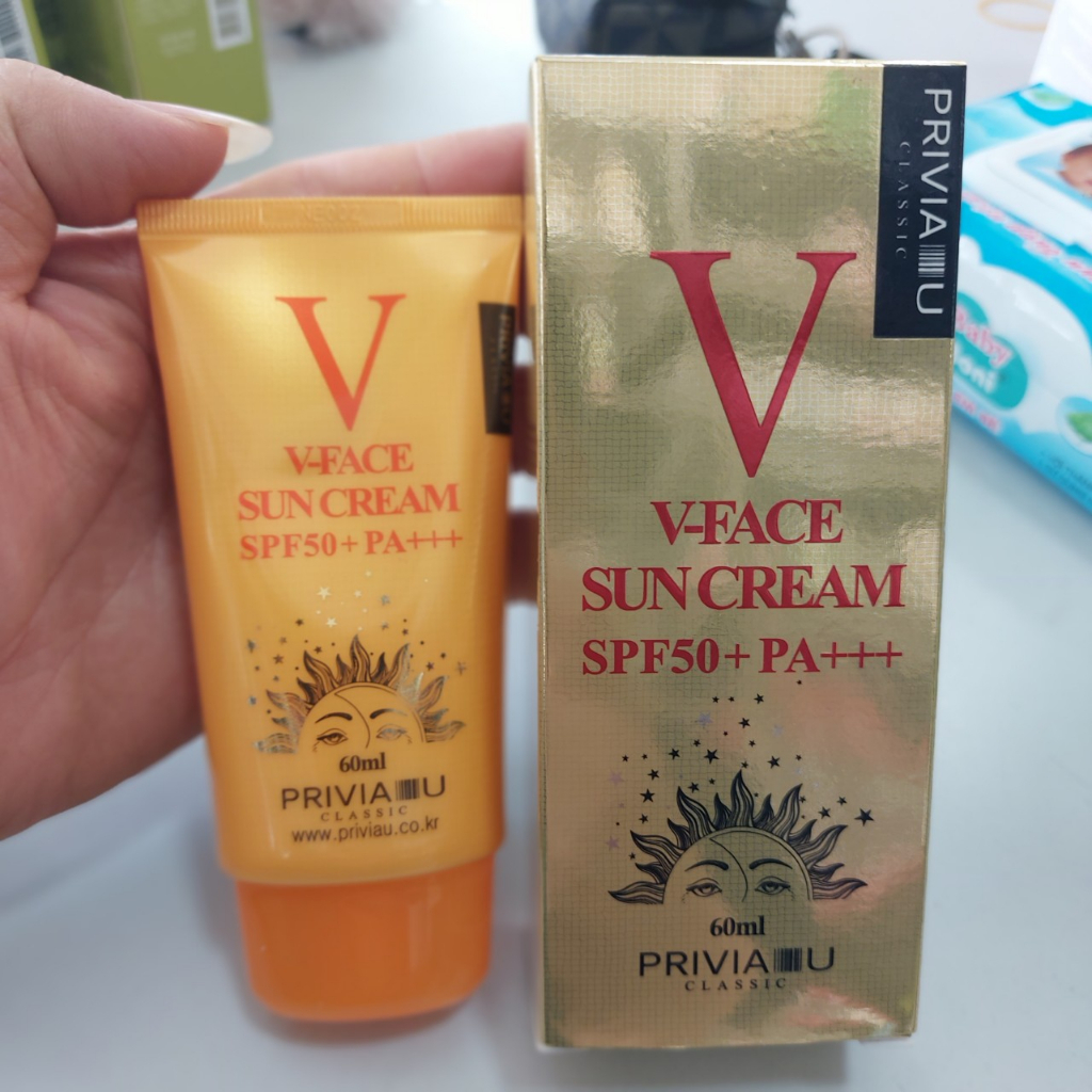 Privia Classic Kem Chống Nắng 60ml SPF50+PA+++