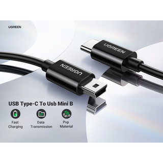 [Mã ELMS10 giảm 6% đơn 50K] Cáp USB C to Micro / Mini USB Ugreen 50445 US242 Unitek YC-473BK