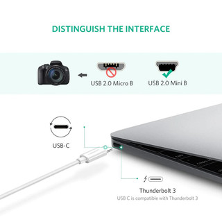 [Mã ELMS10 giảm 6% đơn 50K] Cáp USB C to Micro / Mini USB Ugreen 50445 US242 Unitek YC-473BK