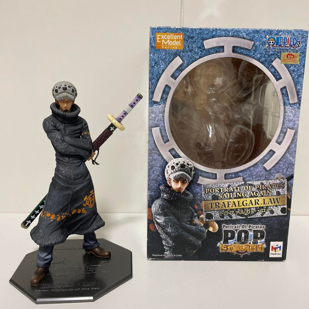 Mô hình ONEPIECE chính hãng -  Trafalgar Law - P.O.P - Sailing Again - ver Shichibukai