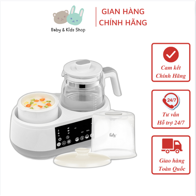 Máy Tiệt Trùng Và Hâm Nước Pha Sữa Multimax 1 Fatz Baby FB900 - CHÍNH HÃNG