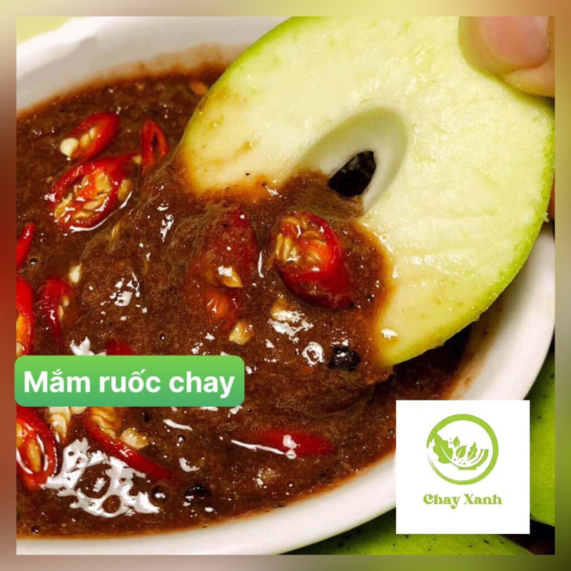 Mắm ruốc chay pha sẵn chấm xoài non