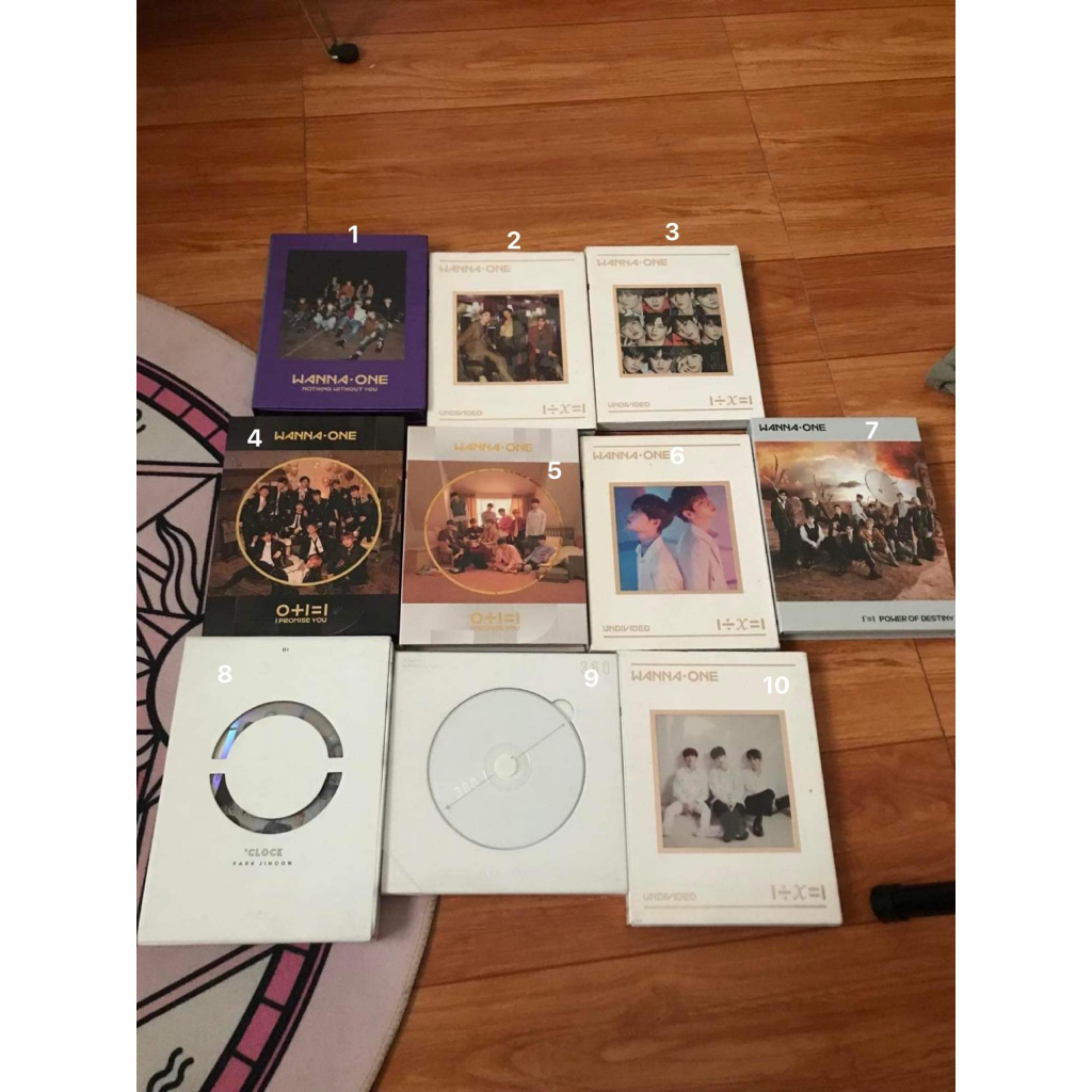 Album rỗng wanna one/park jihoon
