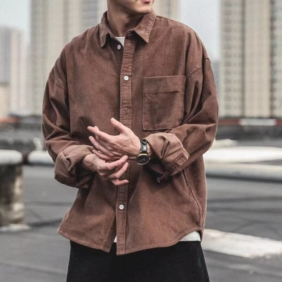 Sơ mi Nhung Tăm bụi bặm