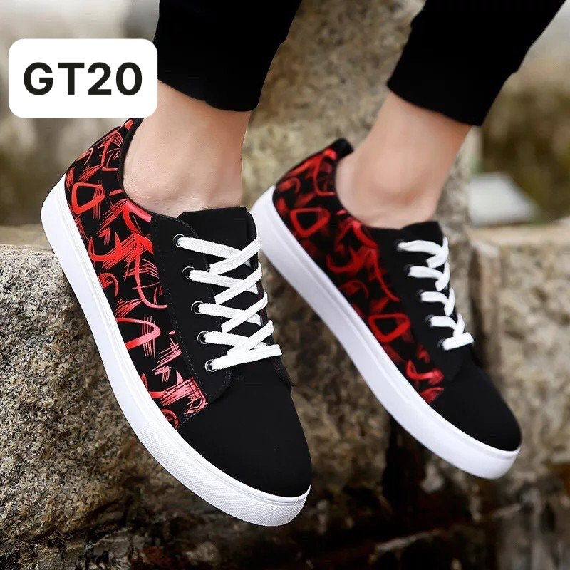 Giầy sneakers thể thao nam chất liệu da PU cao cấp