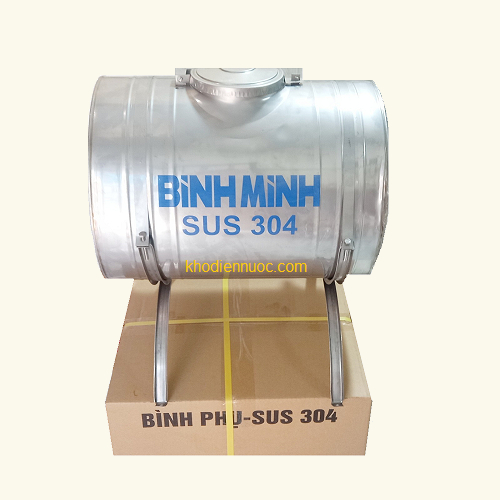 Bồn phụ 50 Lít Inox 304 dùng cho máy nước nóng năng lượng mặt trời