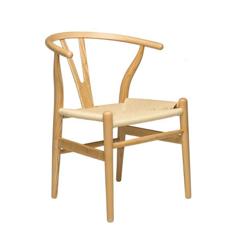 Ghế Wishbone đan dây