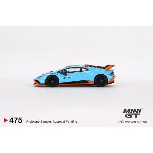 MÔ HÌNH 1:64 MINI GT - Lamborghini Huracán STO Blu Laufey