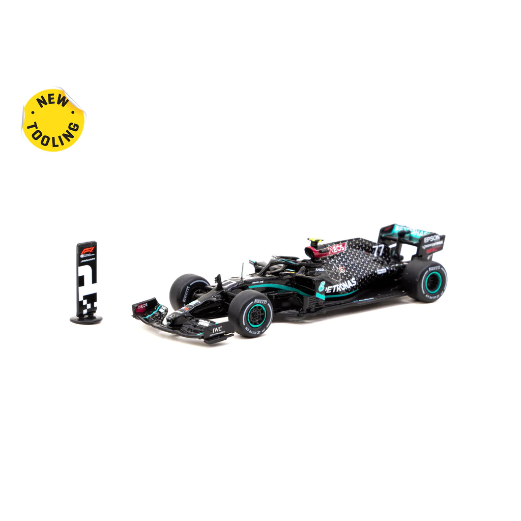 MÔ HÌNH 1:64 TARMAC WORKS - Mercedes-AMG F1 W11 EQ Performance Austrian Grand Prix 2020 Winner - Valtteri Bottas #77