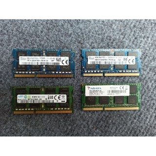 Ram laptop 8gb ddr3/ddr3l hàng tháo máy chính hãng