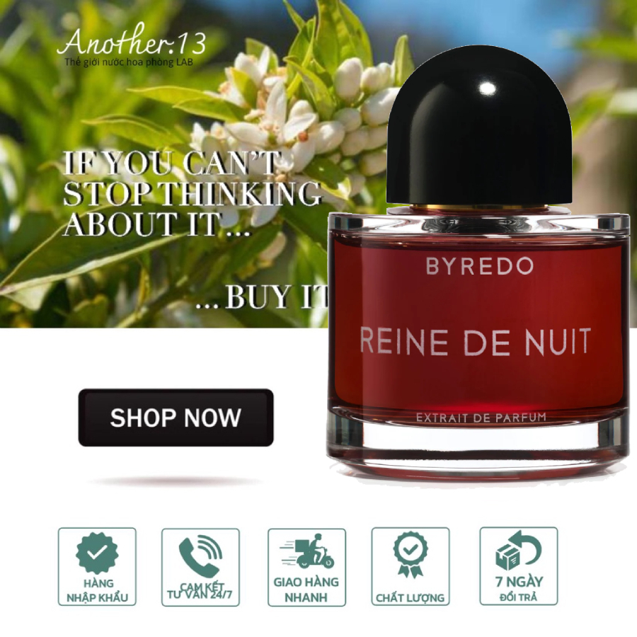 ⁂︎ 10ml┊Nước hoa BYREDO - Reine de Nuit Extrait De Parfum 2019 / EDP